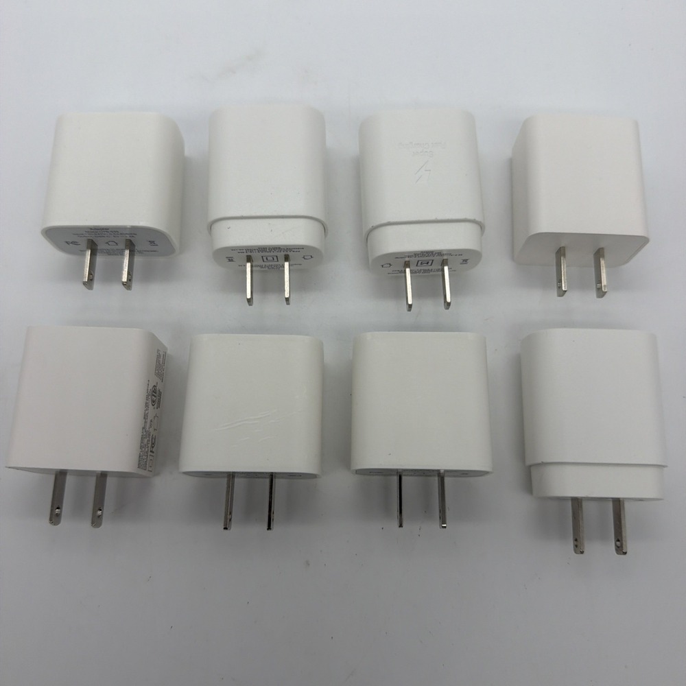USB Type C Wall Charger Power Adapters Block Charging Brick Box LOT 8